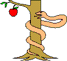 Snake - tree - apple